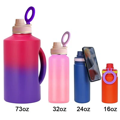 Rozsdamentes acél mágneses automatikus palack a sporthoz